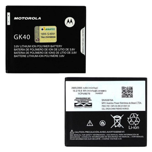 Bateria Motorola G4 Play GK40